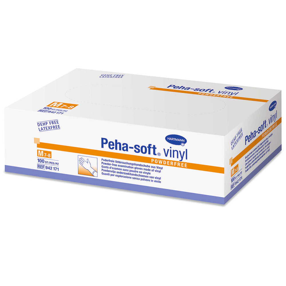 Peha-soft vinyl Einmal Handschuhe, puderfrei