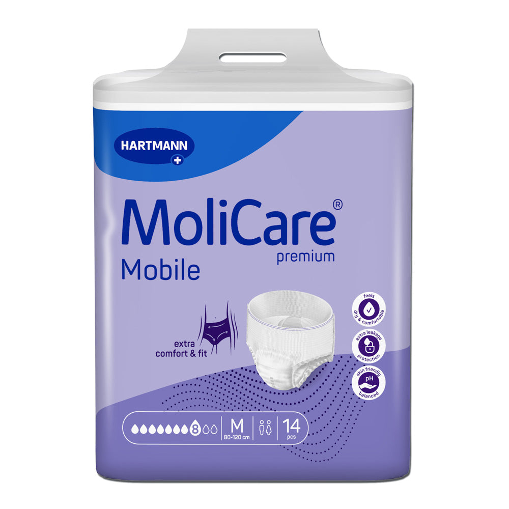 Hartmann MoliCare® Premium Mobile 8 Tropfen M (1x14 Stk.)