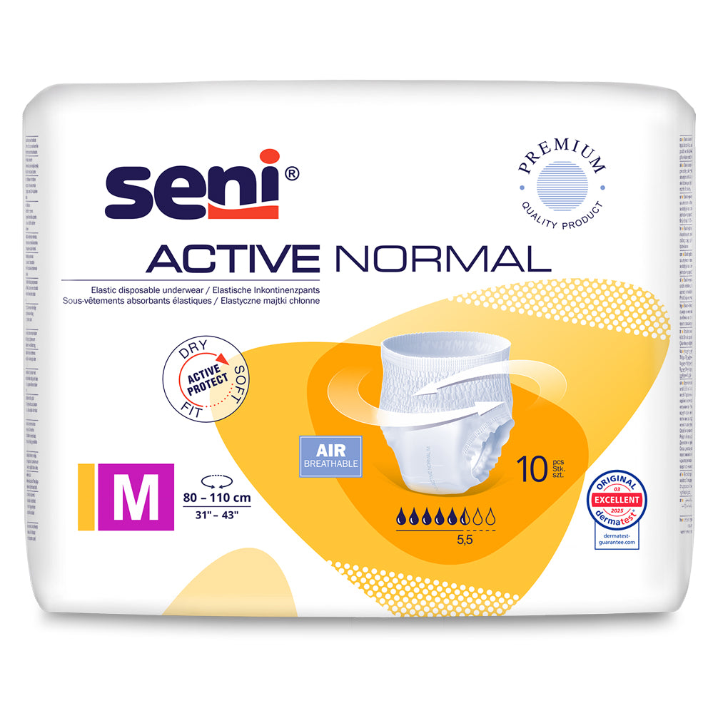 Seni Active Normal Inkontinenzslips Größe M (1x10 Stück)