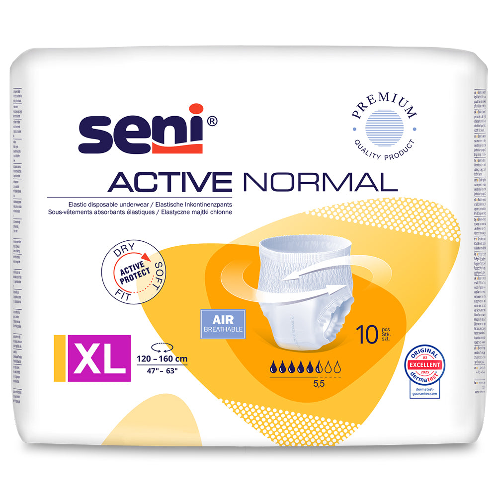 Seni Active Normal Inkontinenzslips Größe XL (1x10 Stück)