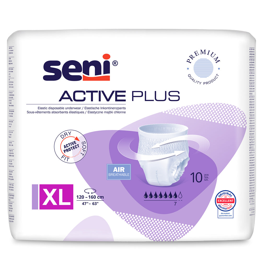 Seni Active Plus Inkontinenzslips Größe XL (1x10 Stück)
