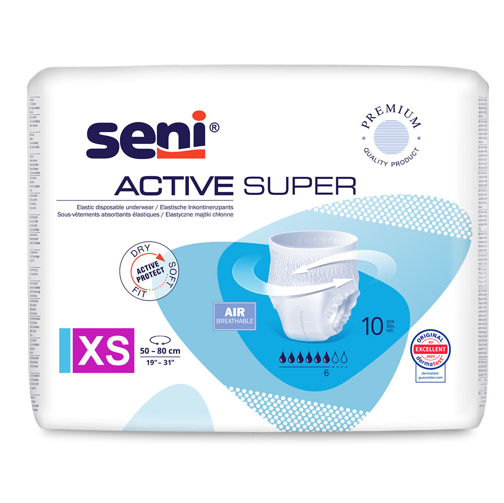 Seni Active Super Extra Small Inkontinenzslip (1x10 Stk.)