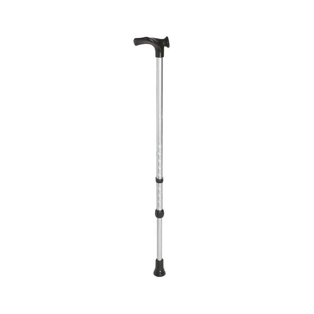 Rebotec Handy anatomischer Gehstock, silber