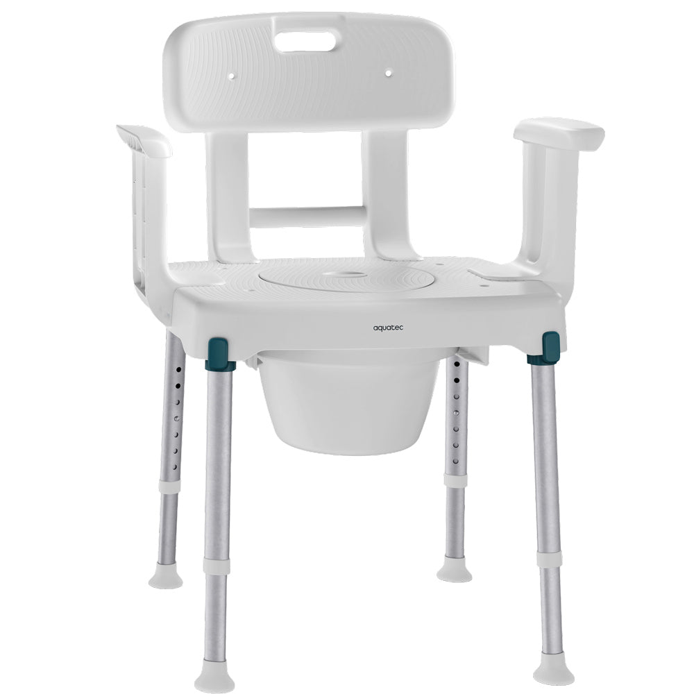 Aquatec Pure Azure Dusch- und Toilettenstuhl