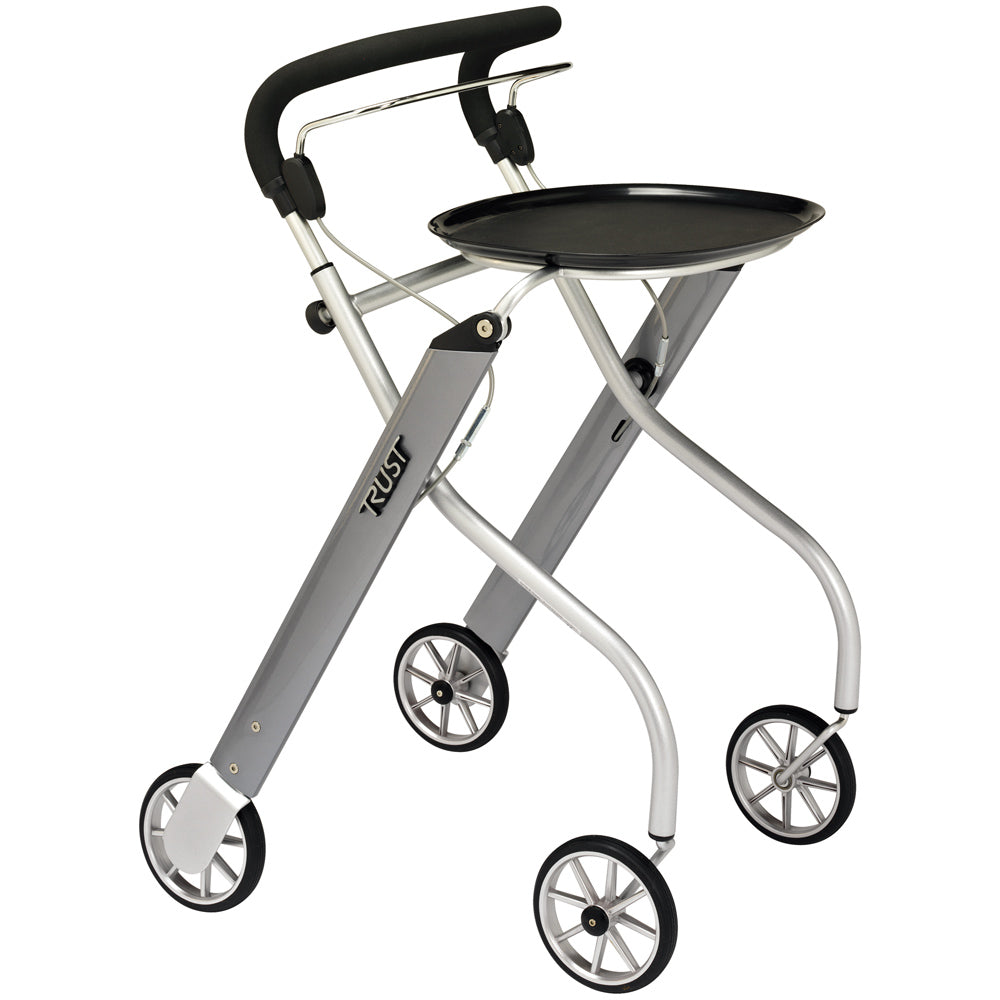 Trust Care Indoor Rollator Let's Go silber schwarz