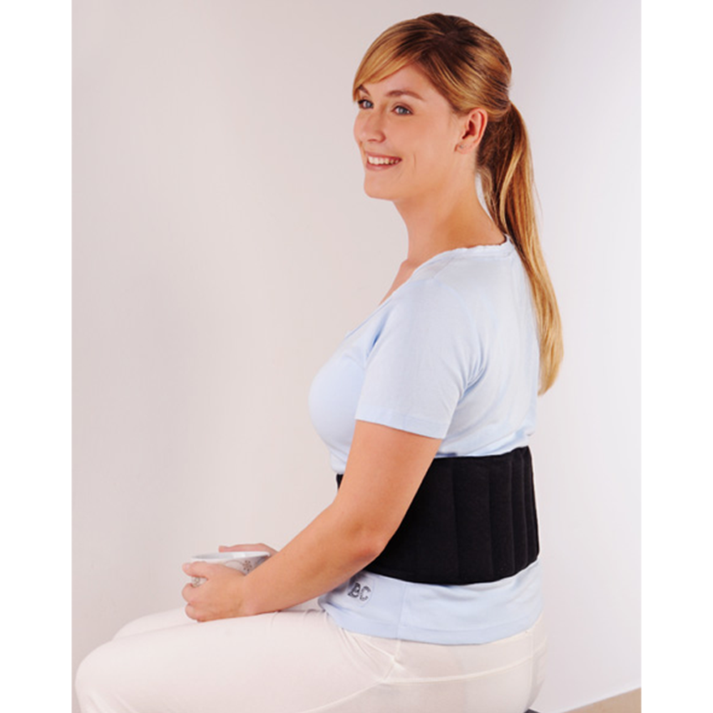 Kryotherm natur Rücken-Wärmegürtel schwarz