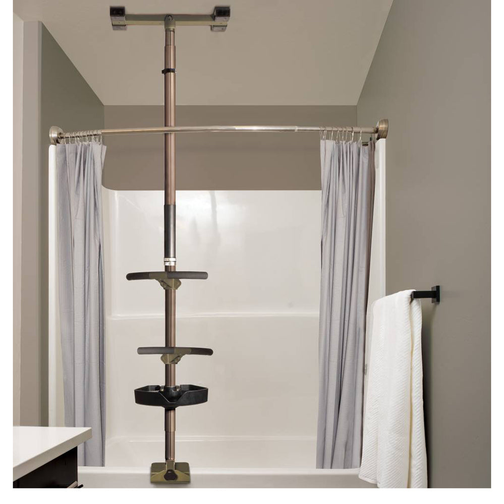 Mister-X2 Wonder Bathtube Pole Premium Badewannen-Deckenstange - Ohne Bohren