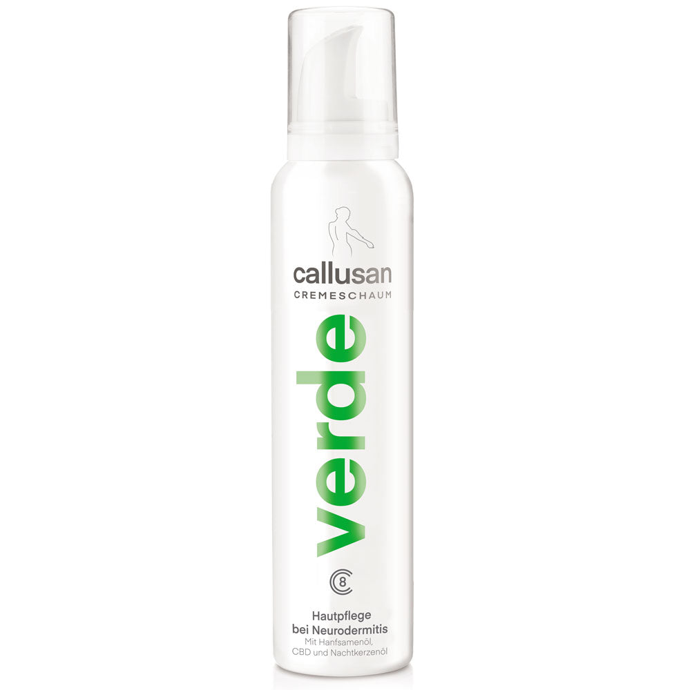 Callusan Cremeschaum Verde - bei Neurodermitis
