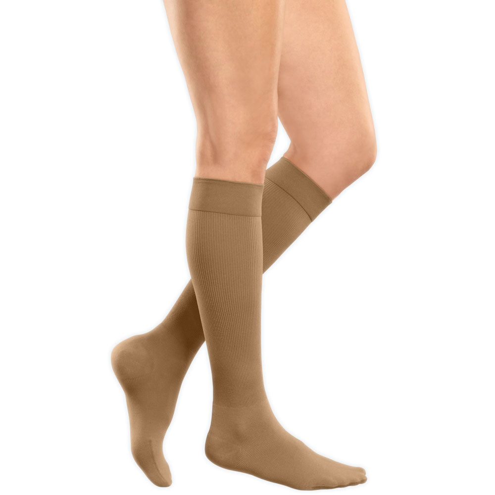 mediven angio CCL1 AD Kompressionsstrümpfe normal (39-44 cm) mit Trikotabschlussrand