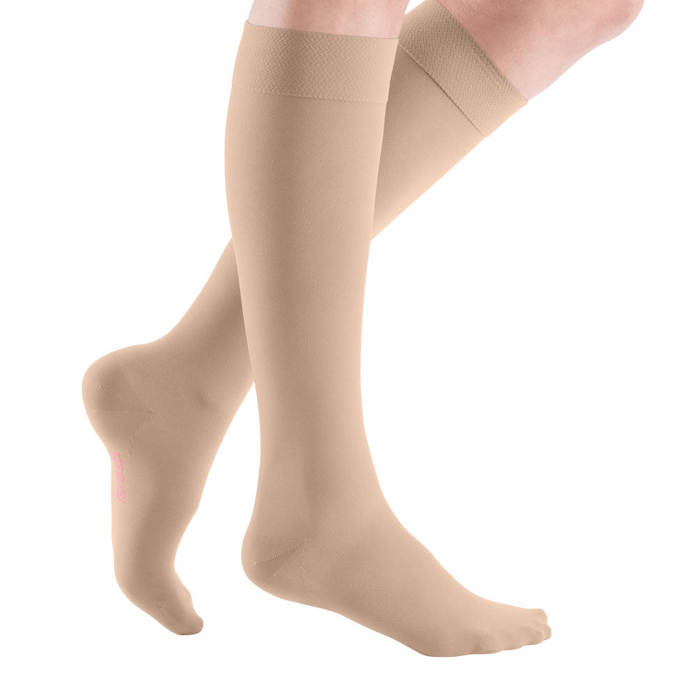 mediven elegance CCL1 AD Kompressionsstrümpfe normal (39-44 cm) mit Trikotabschlussrand