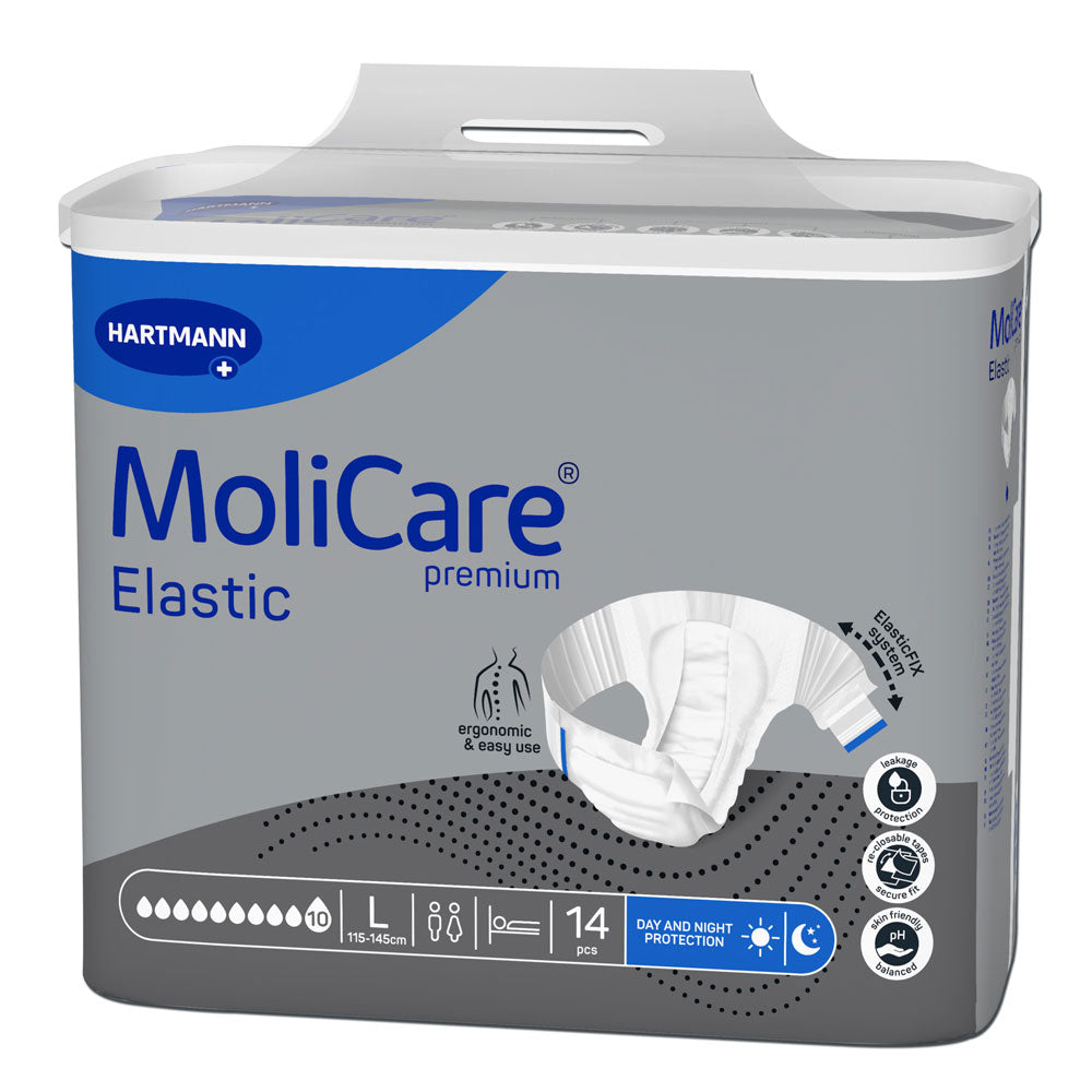 Hartmann Molicare Premium Elastic Slip 10 Tropfen L (1x14 Stk.)