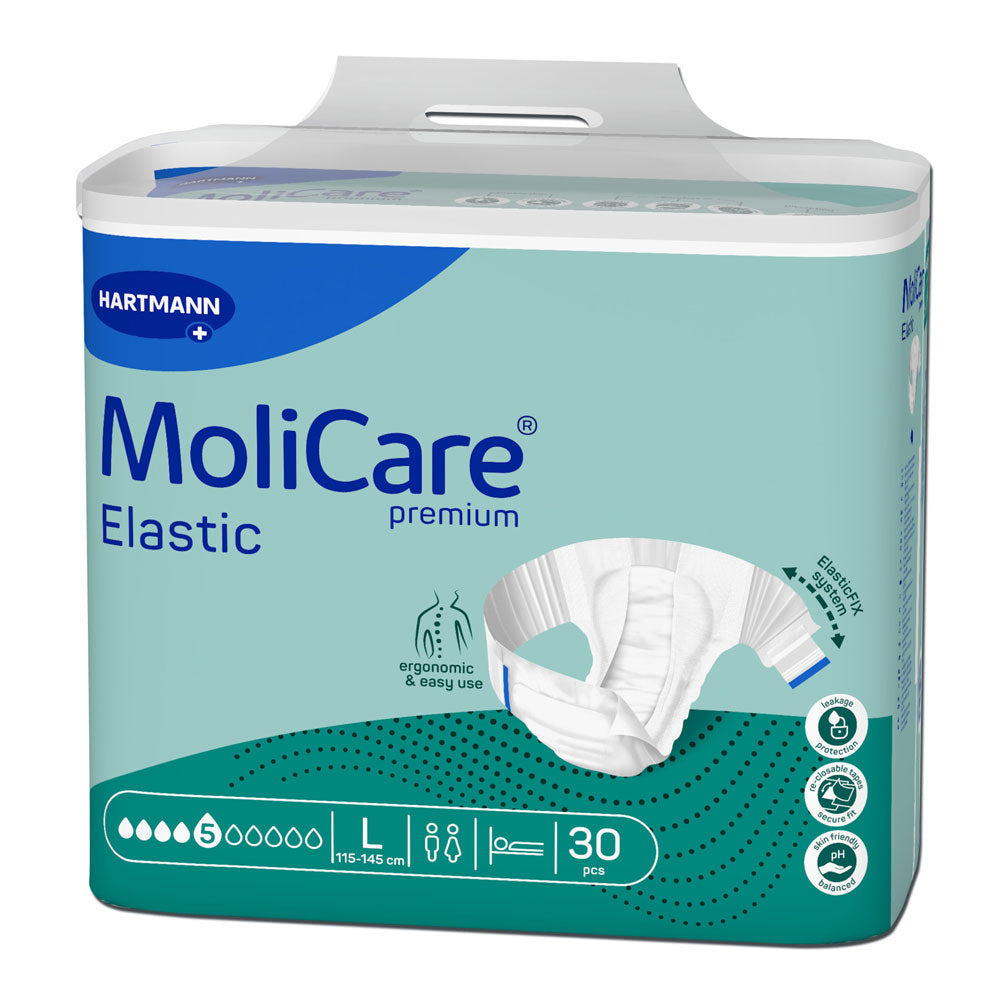 Hartmann Molicare Premium Elastic Slip 5 Tropfen L (1x30 Stk.)
