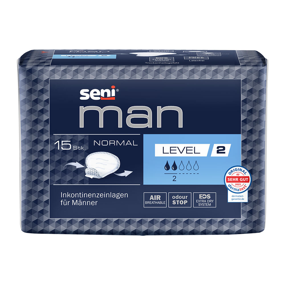 Seni Man Normal Level 2 Inkontinenzeinlagen (1x15 Stk.)
