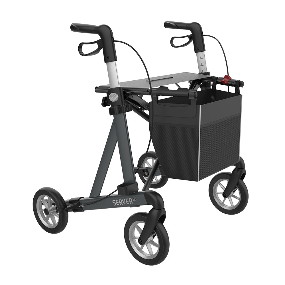 Rehasense Server HD XL Leichtgewichtrollator mit Soft-Rädern