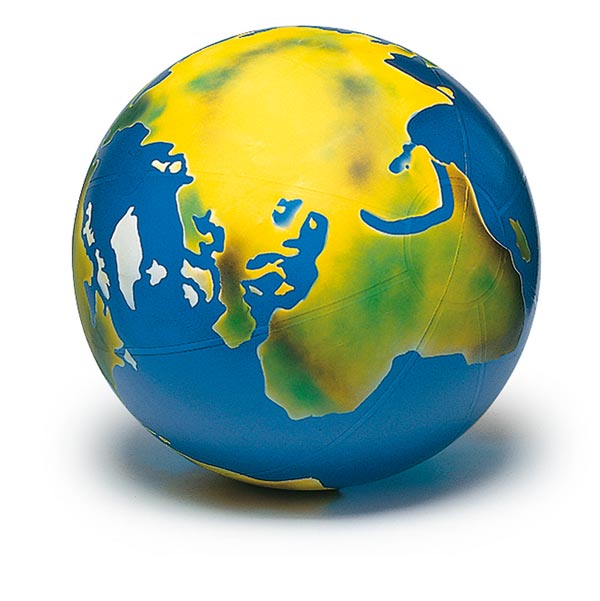 TOGU Erdball mit Dekor, 100 cm