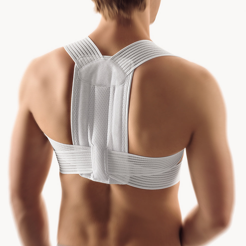 BORT Elastischer Geradehalter weiß