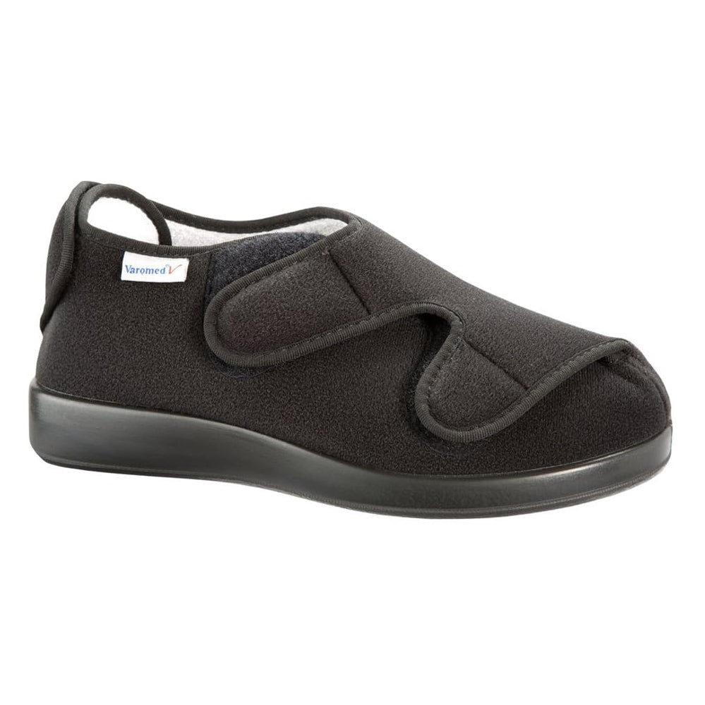 Varomed Klettpantoffel "DUBLIN XXL", extreme Weite, schwarz