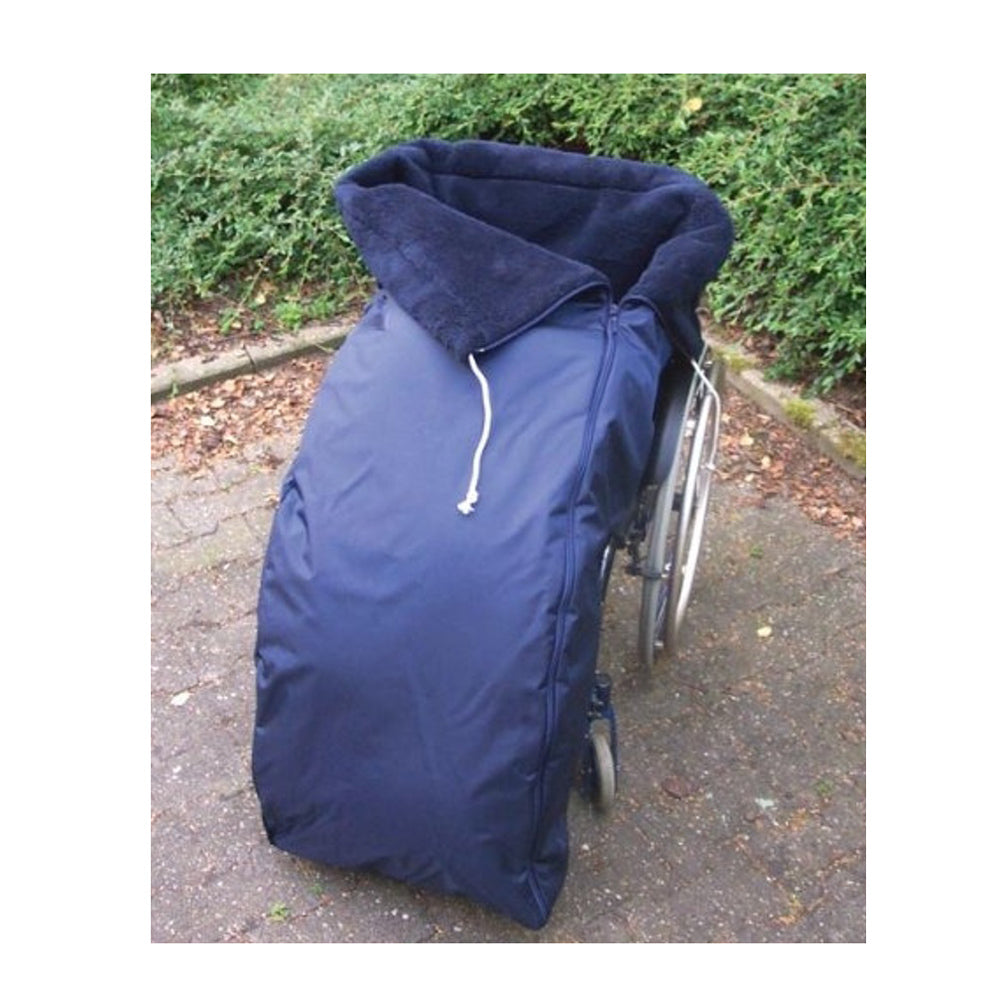Webpelz Schlupfsack für Rollstuhlfahrer