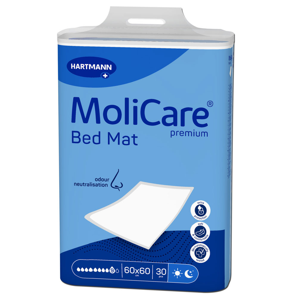 Hartmann MoliCare® Premium Bed Mat 9 Tropfen 60x60 cm (1x30 Stk.)