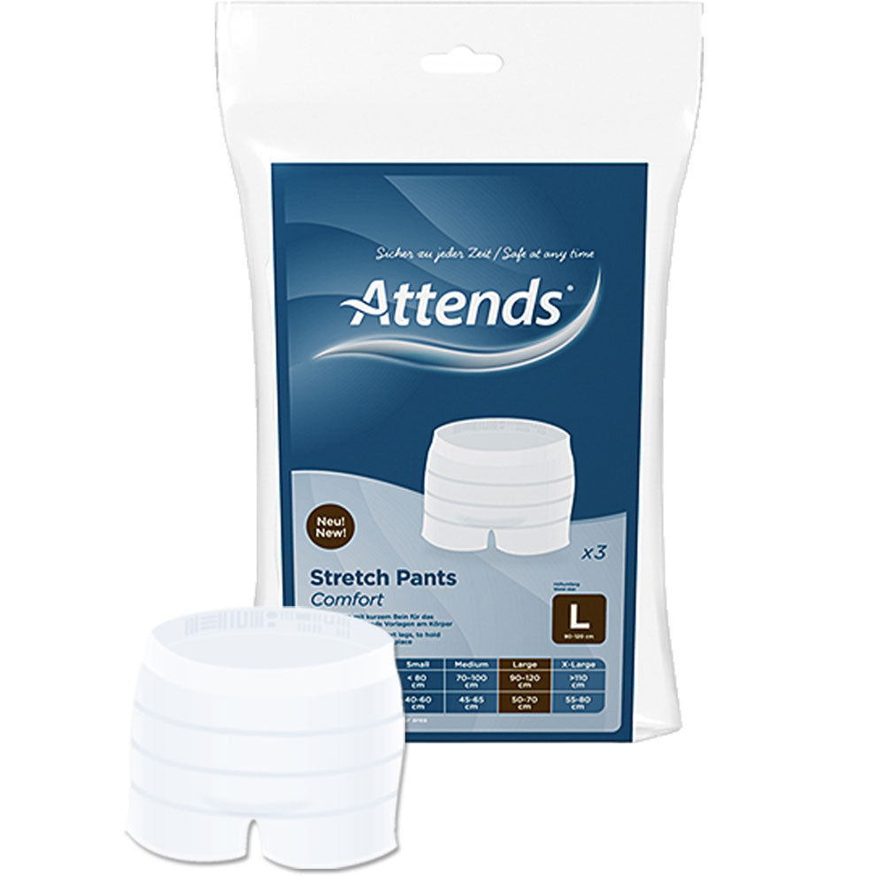 Attends Stretch Pants Comfort Fixierhose Größe L (1x3 Stk.)