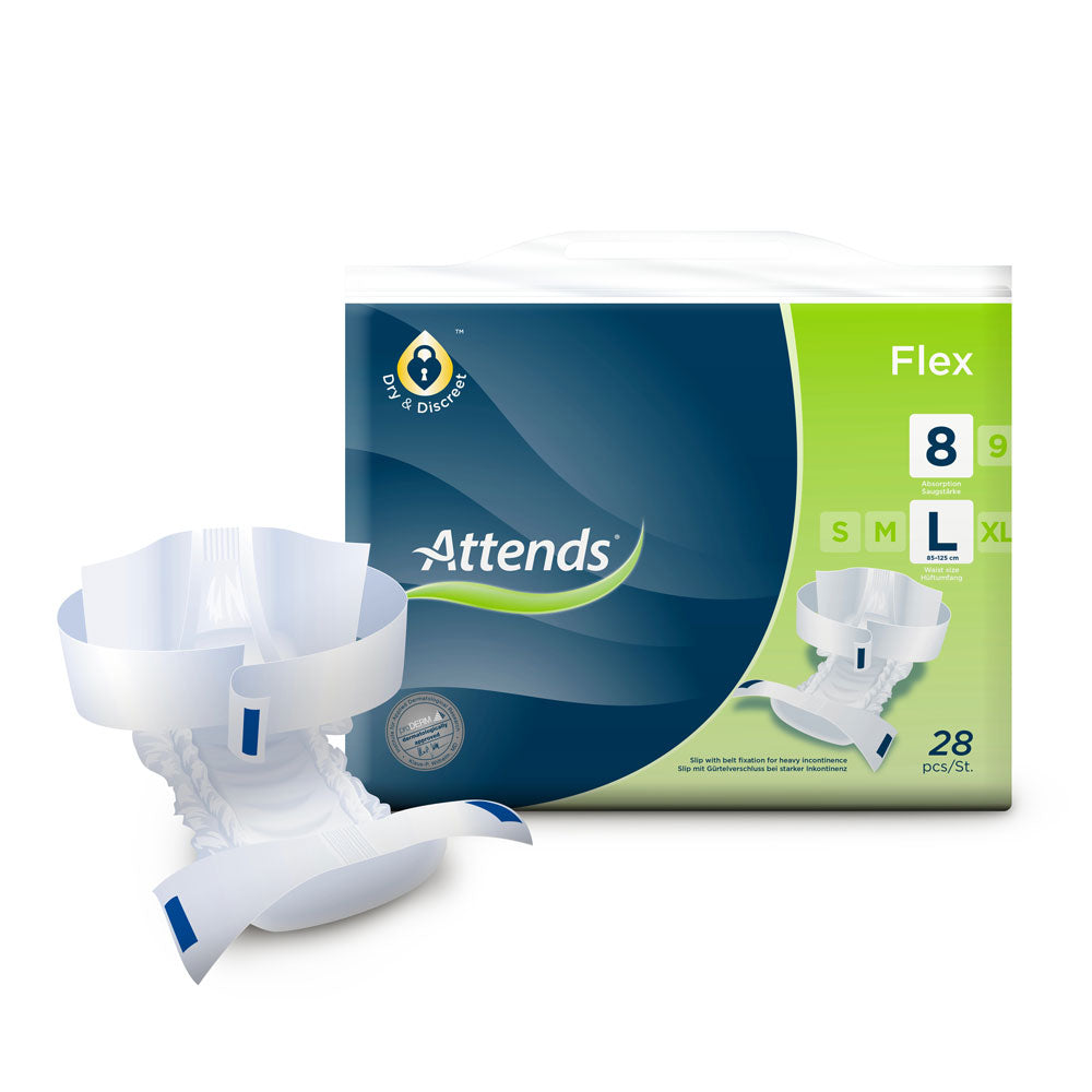 Attends Flex 8 Large (4x28 Stk.)