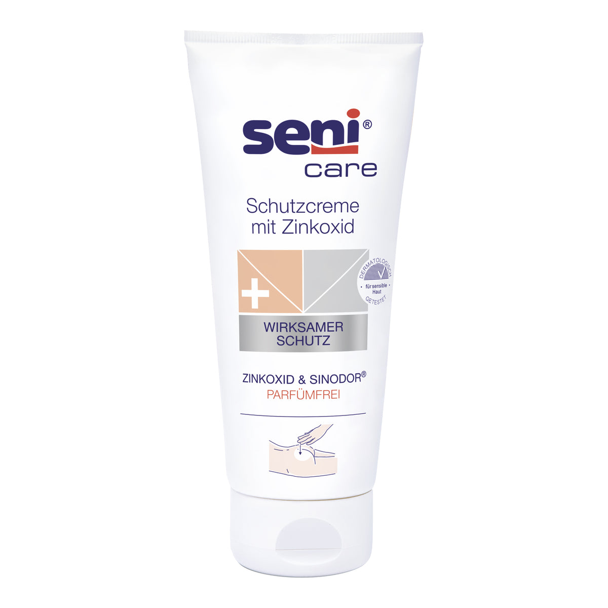 Seni Care Hautschutzcreme mit Zinkoxid 200 ml