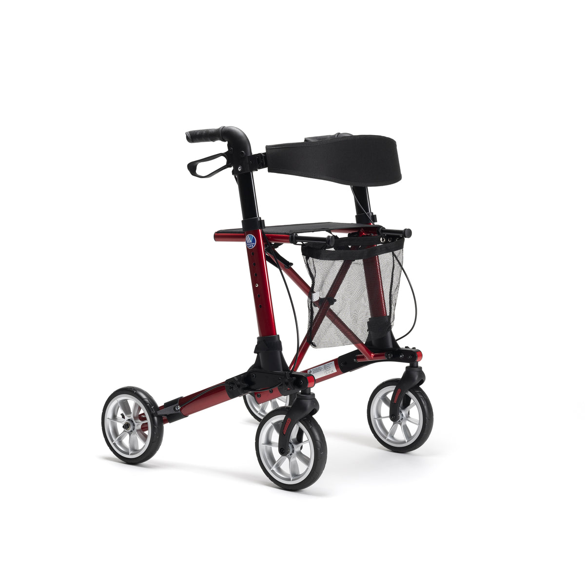 Vermeiren Quadri Light Rollator rot