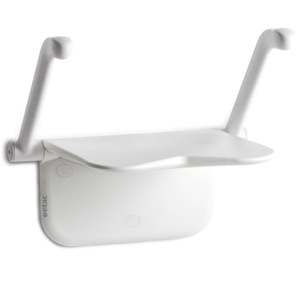 Etac Relax Duschklappsitz mit Armlehnen