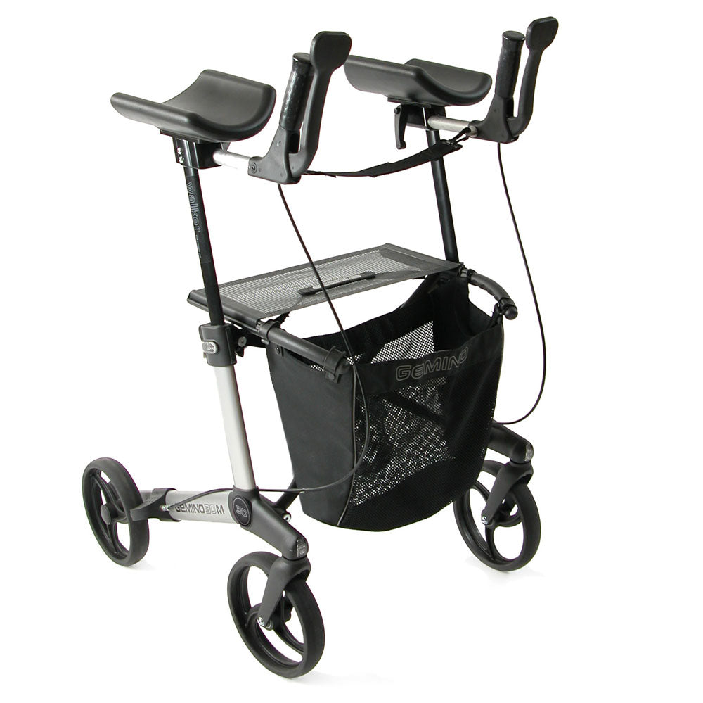 Sunrise Medical Gemino 30 Walker Leichtgewicht-Rollator mit Unterarmgehstützen