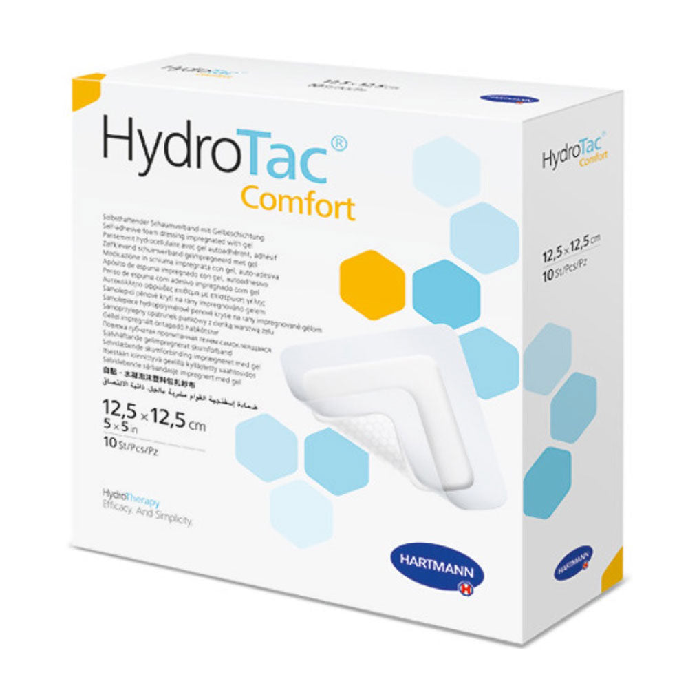 Hartmann HydroTac® Comfort Schaumstoffverband 8x8 cm (1x10 Stk.)
