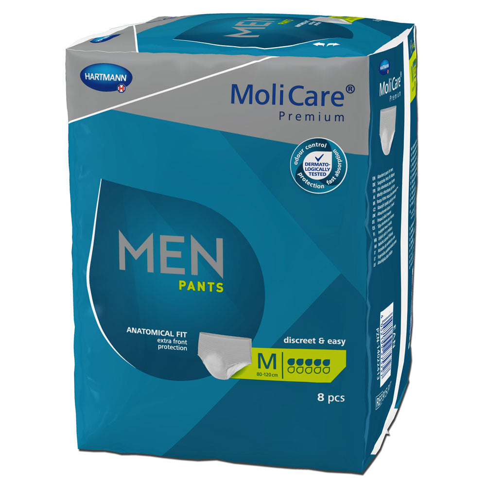 Hartmann MoliCare Premium men pants 5 Tropfen M (1x8 Stk.)