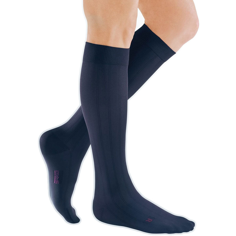 mediven® For Men CCL1 Kompressionsstrümpfe kurz (34-38 cm) mit Trikotabschlussrand