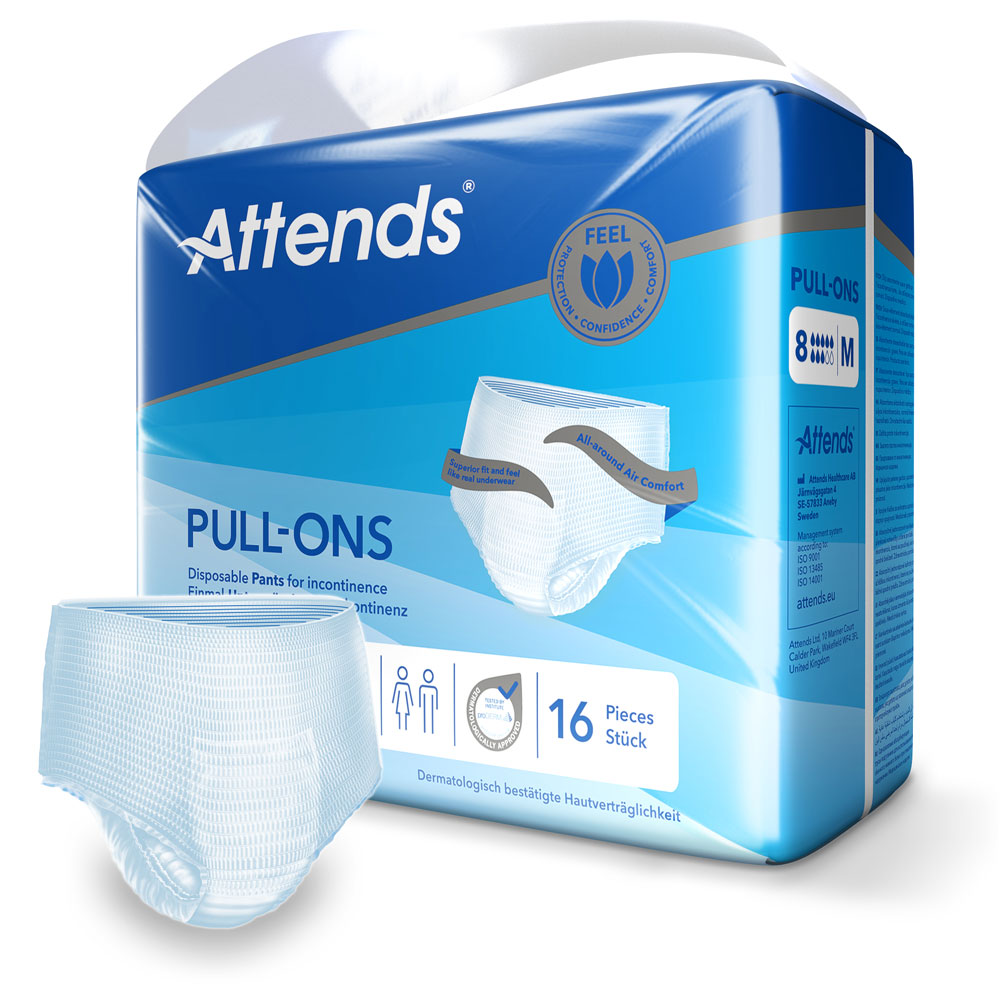 Attends Pull-Ons 8 Medium (1x16 Stück)