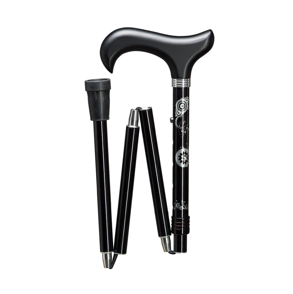 Gastrock Deluxe-Faltstock "Strass-Tattoo"