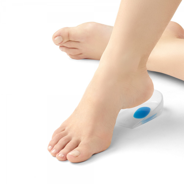 Fersensporn-Kissen am Fuß