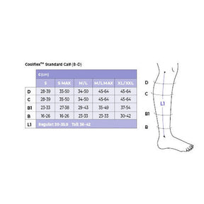 Sigvaris Coolflex Standard Calf Wade Regular Wrap Ödemtherapie