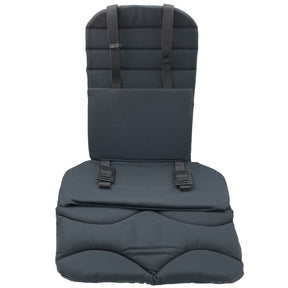 Sitback Basic light Stoff 3D black - Sitzauflage für die warmen Tage