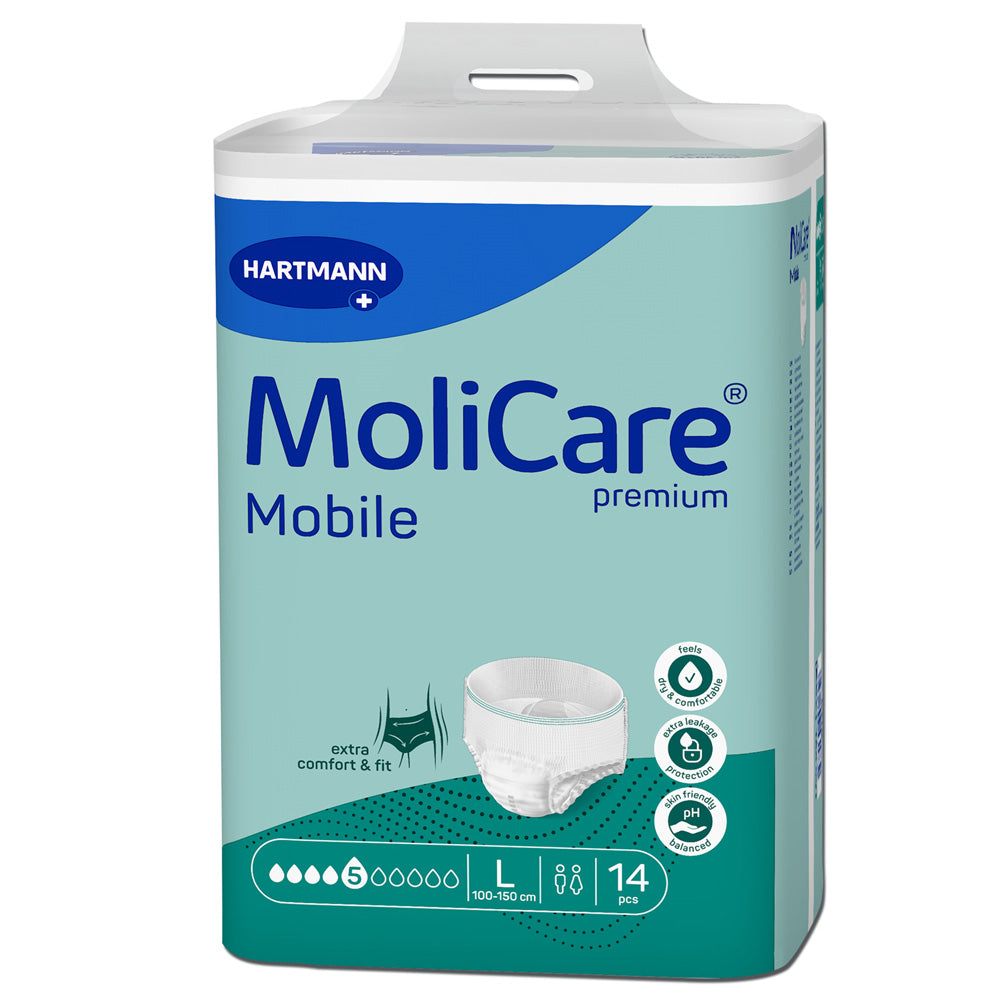 Hartmann MoliCare® Premium Mobile 5 Tropfen L (1x14 Stk.)