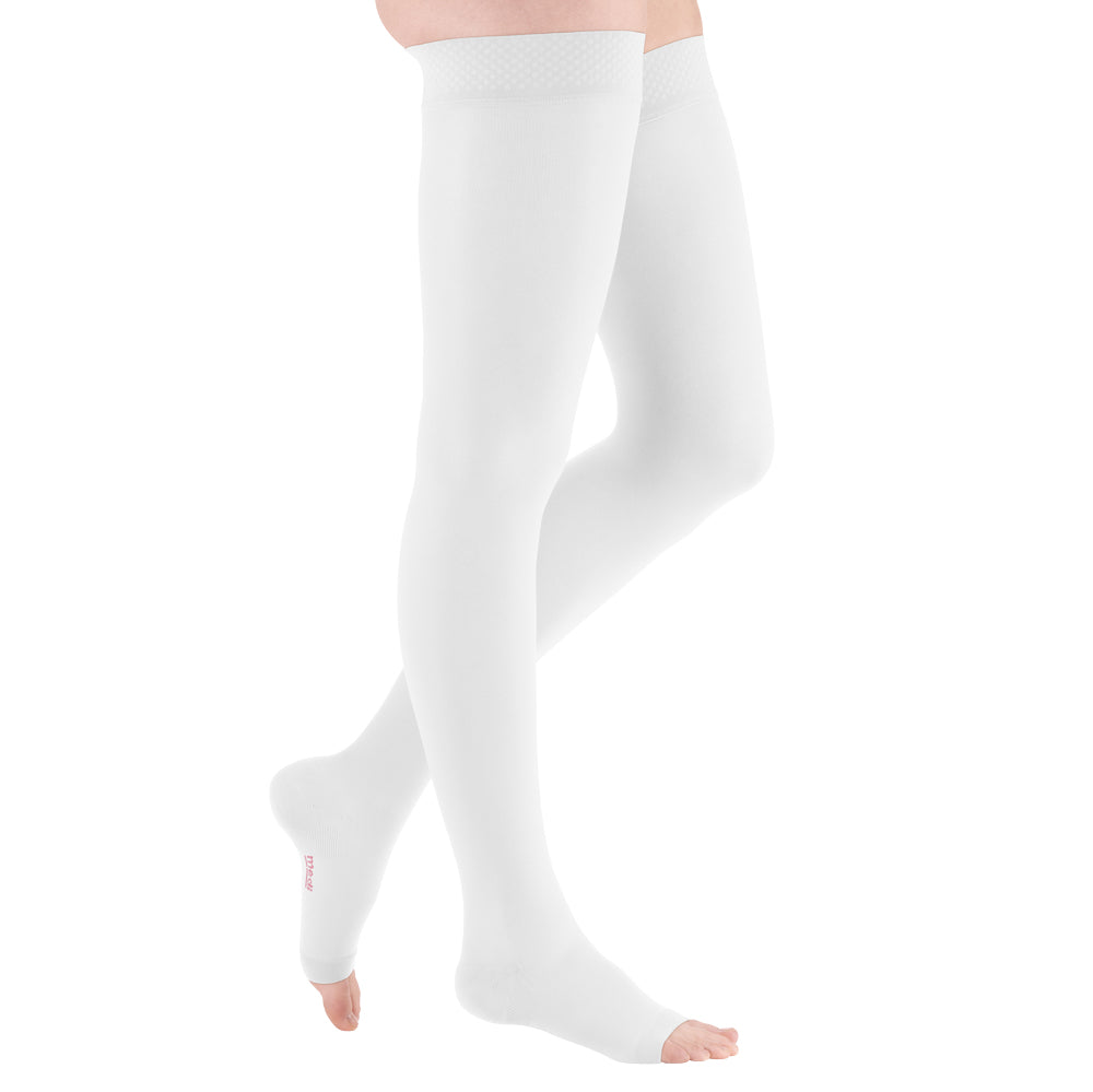 mediven plus CCL1 AG Schenkelstrümpfe normal (72-83 cm) o. Fußspitze Trikotabschlussrand