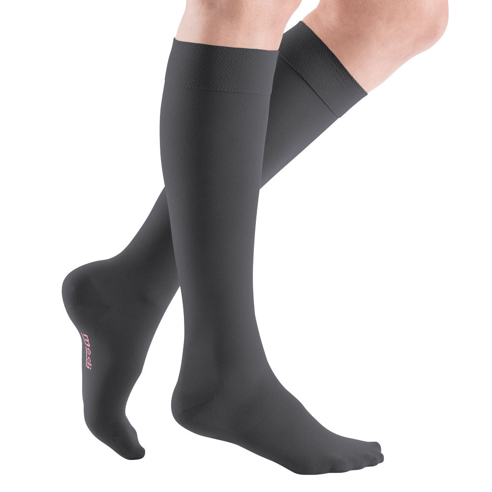 mediven elegance CCL1 AD Kompressionsstrümpfe normal (39-44 cm) mit Trikotabschlussrand