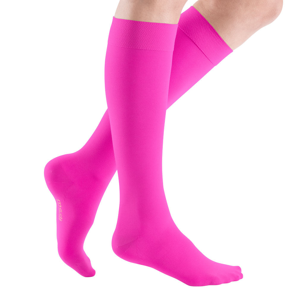 mediven elegance CCL2 AD Kompressionsstrümpfe kurz (34-38 cm) mit Trikotabschlussrand