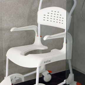 Etac Clean Dusch- und Toilettenrollstuhl Standard