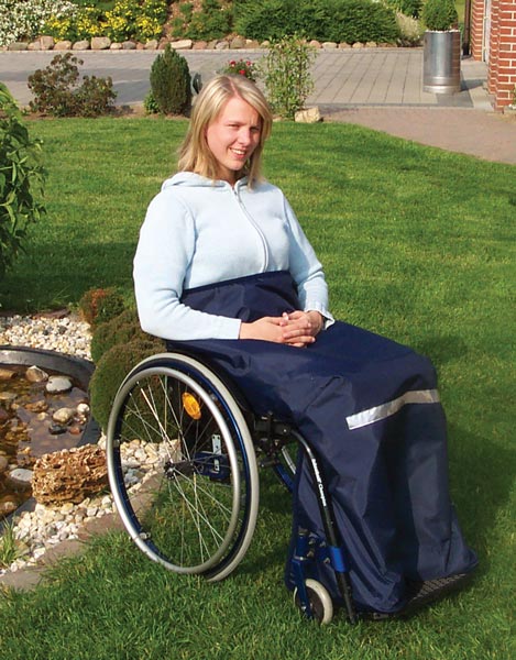 Beinschutzdecke Schlumpf für Rollstuhlfahrer