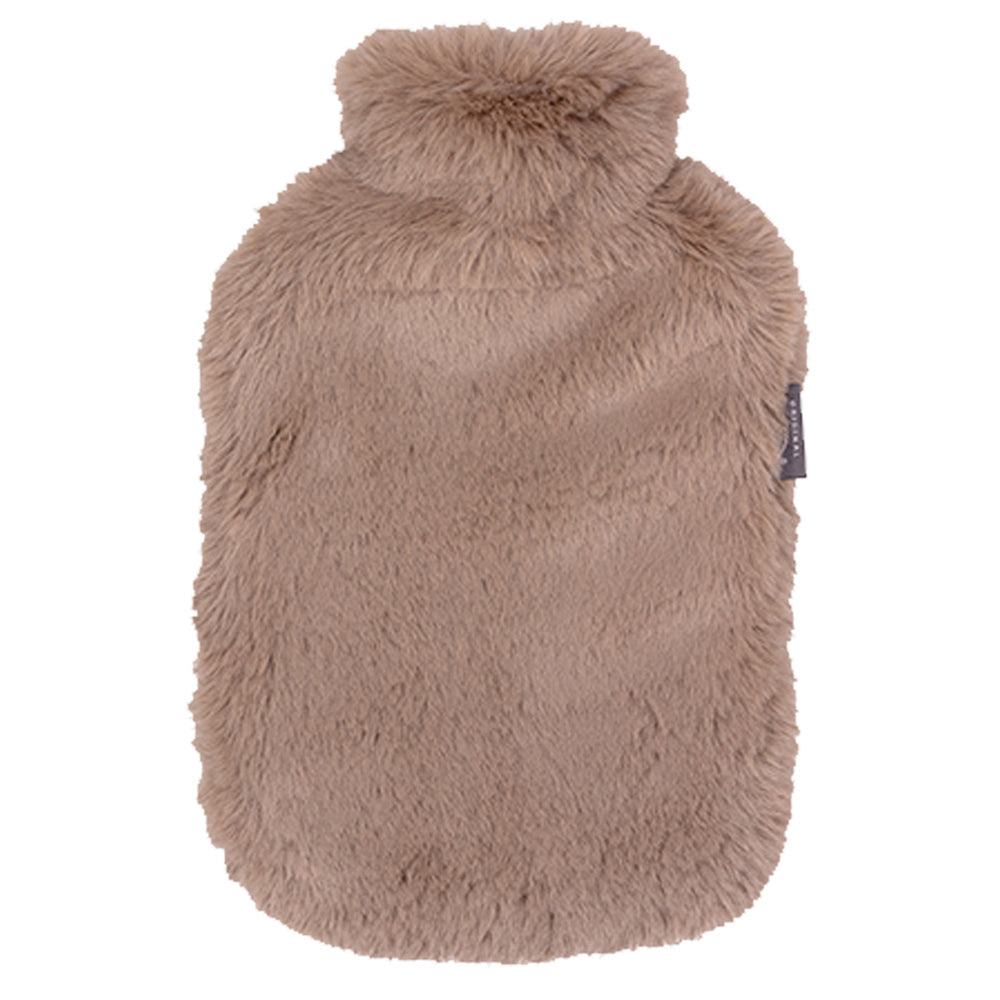 Fashy Wärmflasche mit hochwertigem Flauschbezug