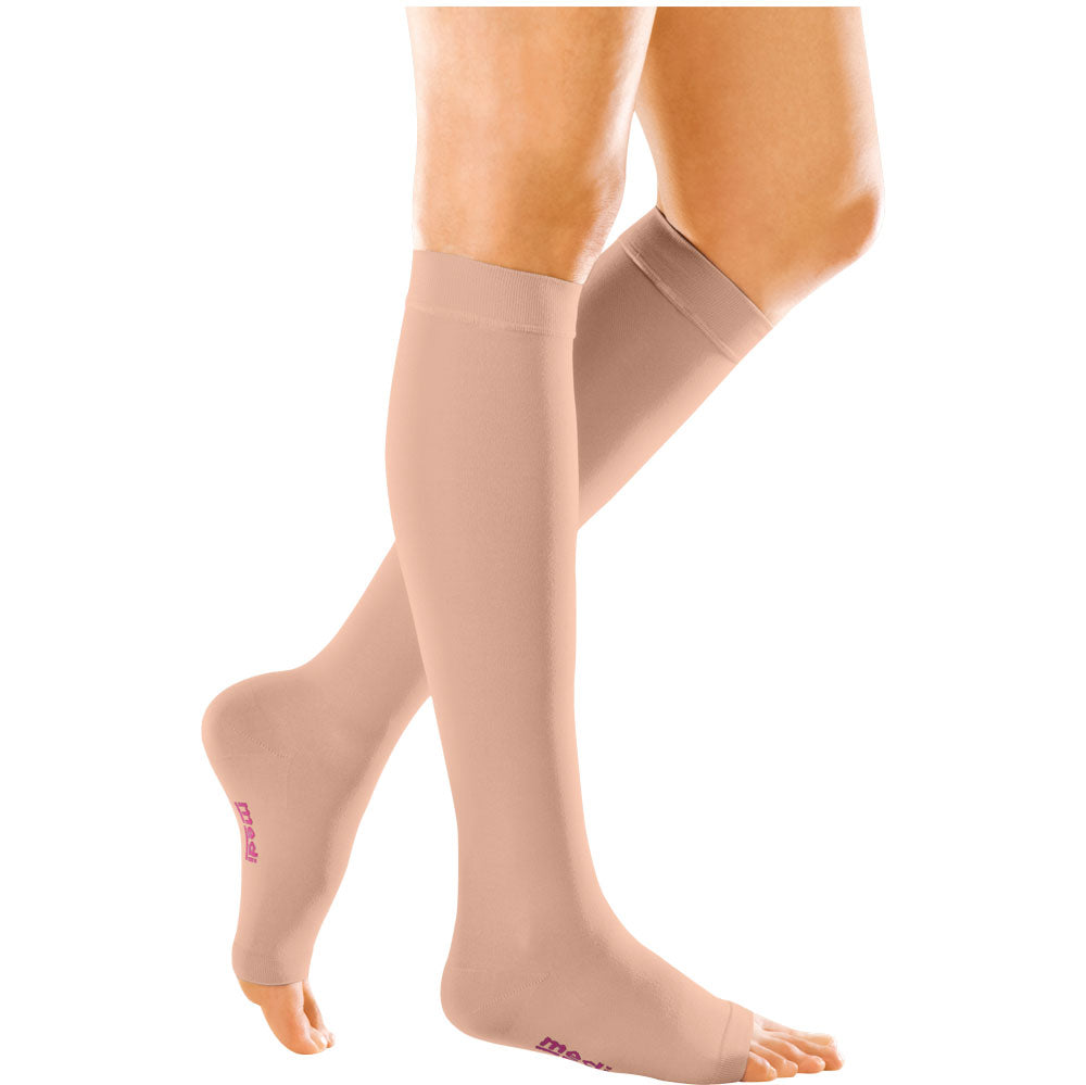 mediven® forte CCL3 AD Kompressionsstrümpfe normal (38-43 cm) o. Fußspitze