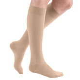 mediven plus CCL1 AD Kompressionsstrümpfe normal (39-44 cm) mit Noppenhaftband
