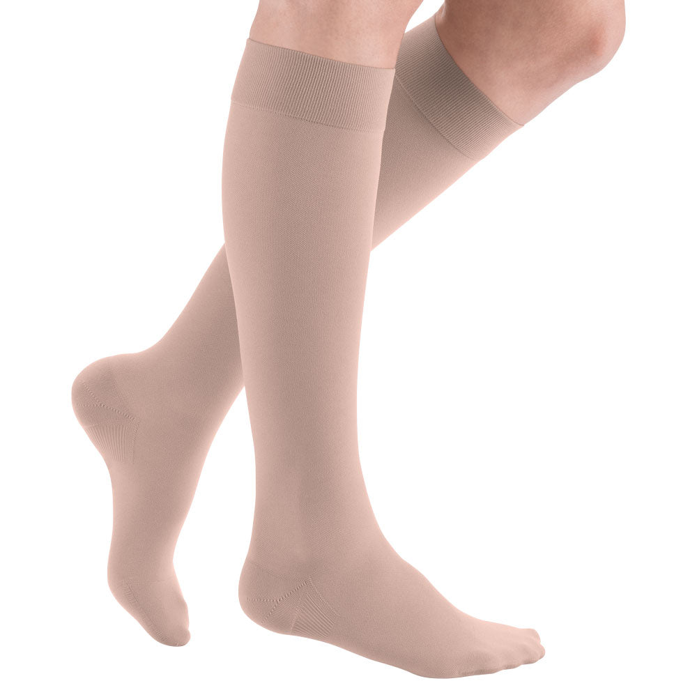 mediven plus CCL2 AD Kompressionsstrümpfe normal (39-44 cm) mit Noppenhaftband