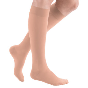 mediven plus CCL2 AD Kompressionsstrümpfe normal (39-44 cm) mit Noppenhaftband