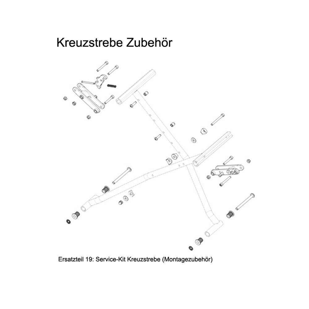 Ersatzteile Gemino 30, 20 und 60 Rollatoren