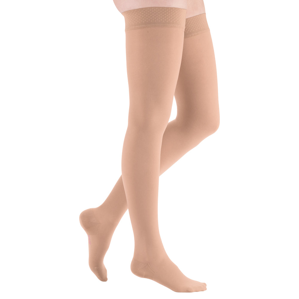 mediven plus CCL1 AG Schenkelstrümpfe normal (72-83 cm) mit Trikotabschlussrand